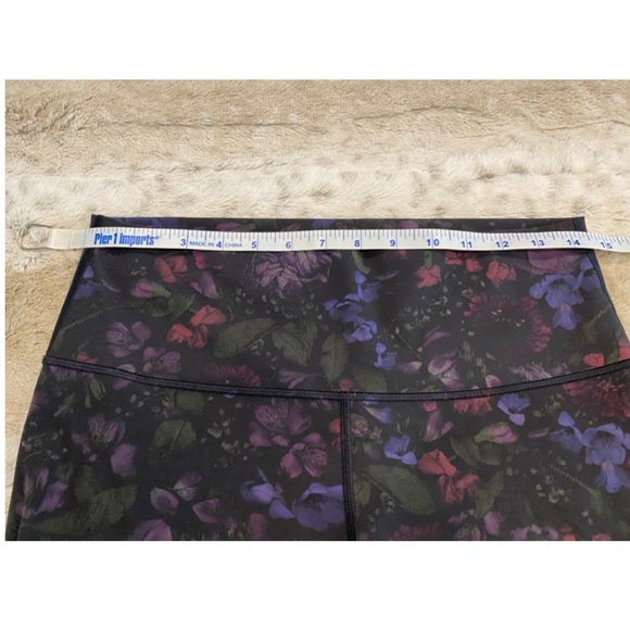 Lululemon Wunder Under Crop (Hi-Rise) (Full-On Luxtreme 21") Frozen Flourish - Picture 10 of 12